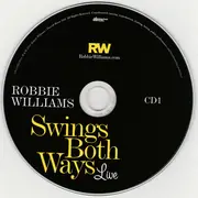 Double CD - Robbie Williams - Swings Both Ways Live o2 World Berlin (29-05-2014) - Trifold