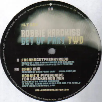 Robbie Hardkiss - Get Up (Part Two)