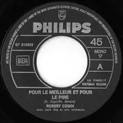 7inch Vinyl Single - Robert Cogoi - Ne Pleure Pas Maria - Mono