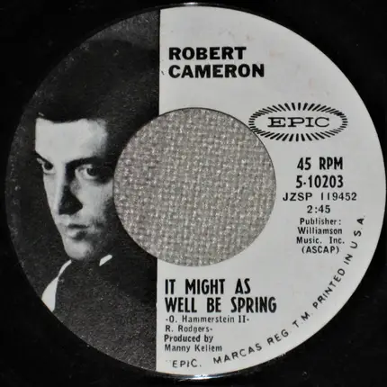 Robert Cameron - The More I See You / It Might As Well Be Spring
