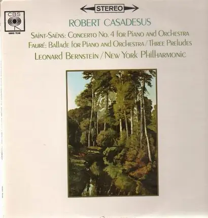 Robert Casadesus, Bernstein, NY Philh - Saint-Saens, Faure