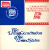 LP - Robert Armbruster & Marvin Miller - The Living Constitution Of The United States - Cover Vatiation