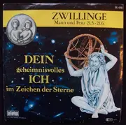 7inch Vinyl Single - Robert Bergmann , Irmentraud Seyfert - Zwillinge - Mann Und Frau 21.5.-21.6.