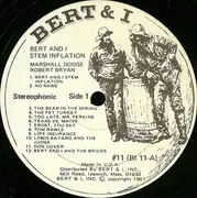 LP - Robert Bryan and Marshall Dodge - Bert And I Stem Inflation