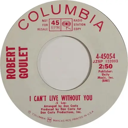 Robert Goulet - One Night