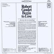LP - Robert Goulet - Begin To Love