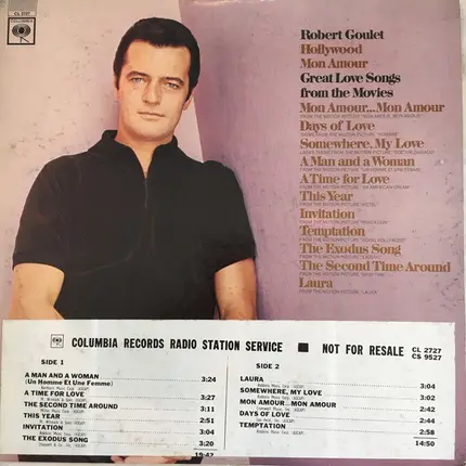 Robert Goulet - Hollywood Mon Amour