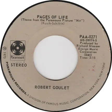 Robert Goulet - Summer Green, Autumn Gold