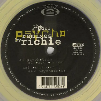 Robert Görl - Psycho (Remixes)