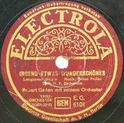 Robert Gaden Und Sein Orchester - Irgend Etwas Wunderschönes / Pachita