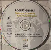 Double CD - Robert Gilbert - Meckern Ist Wichtig - Nett Sein Kann Jeder