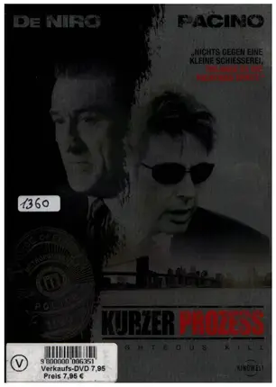 Robert De Niro / Al Pacino a.o. - Kurzer Prozess - Righteous Kill (Steelbook Edition)