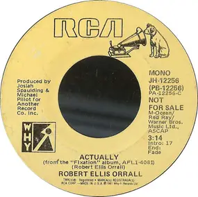 Robert Ellis Orrall - Actually (Stereo / Mono)