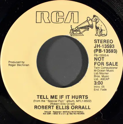 Robert Ellis Orrall - Tell Me If It Hurts