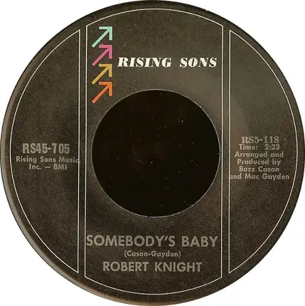 Robert Knight - Everlasting Love / Somebody's Baby
