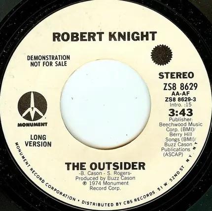 Robert Knight - The Outsider