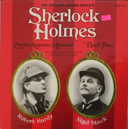 Robert Hardy , Nigel Stock - Sir Arthur Conan Doyle's Sherlock Holmes - Charles Augustus Milverton / Black Peter