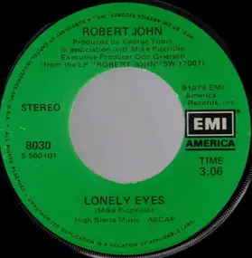 robert john - Lonely Eyes / Dance The Night Away