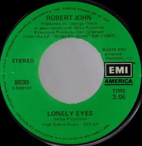 robert john - Lonely Eyes / Dance The Night Away