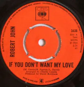 Michael Gately - If You Don't Want My Love / Don't