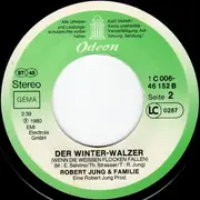 7inch Vinyl Single - Robert Jung & Familie - Im Schnee Juchhe