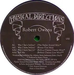 Robert Owens - Was I Here Before?