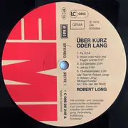 LP - Robert Long - Über Kurz Oder Lang