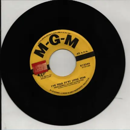 Robert Maxwell, His Harp And Orchestra - I've Told Ev'ry Little Star / Come Follow Me, baby