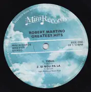 LP - Robert Martino - Greatest Hits