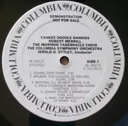 LP - Robert Merrill , Mormon Tabernacle Choir , Columbia Symphony Orchestra - Yankee Doodle Dandies! - Promo