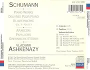 CD - Robert Schumann - Piano Works Vol. 1: Arabeske / Papillons / Sinfonische Etüden