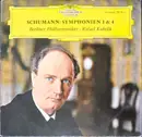 LP - Robert Schumann - Berliner Philharmoniker , Rafael Kubelik - Symphonien 1 & 4 - Mono