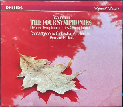 Robert Schumann - Bernard Haitink • Concertgebouworkest - The Four Symphonies