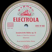 LP - Robert Schumann - Bruno Leonardo Gelber - Carnaval Op. 9 / Symphonische Etüden Op. 13