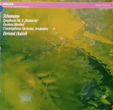 Schumann - Symphonie No. 3 Rheinische / Overture Manfred