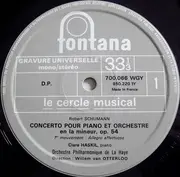 LP - Schumann - Concerto Pour Piano Et Orchestre