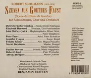 CD - Robert Schumann - Dietrich Fischer-Dieskau · Elizabeth Harwood · Peter Pears · John Shirley-Quirk · - Szenen aus Goethes Faust, Parts I & II