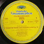 LP - Robert Schumann - Edvard Grieg - Klavierkonzerte  •  Piano Concertos