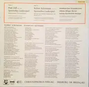 LP - Robert Schumann - Paul Zoll , Johanna Klinger , Karl-Friedrich Beringer , Amadeus-Chor - Spanisches Liederspiel - Gatefold