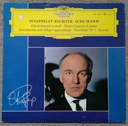 Schumann - Konzert für Klavier und Orchester a-moll op. 54 / Introduction und Allegro appassionato op. 92 / No
