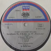 LP - Schumann - Symphony No.3, Op.97 'Rheinische-Rhenish-Rehane' / Symphony No.4, Op.120 - DMM