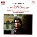 CD - Schumann - Symphonies No.1 'Spring - No. 3 'Rhenish'