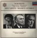 LP - Schumann - Piano Concerto = Klavierkonzert / Cello Concerto = Cellokonzert - Mono