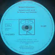 LP - Schumann / Grieg - Klavierkonzert A-Moll op. 54 / Klavierkonzert A-Moll, op. 16