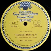 LP - Robert Schumann - Symphonische Etüden Op.13 • Fantasie C-dur Op.17