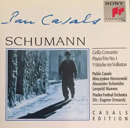 Shumann - Cello Concerto / Piano Trio No. 1 / 5 Stücke Im Volkston