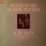 LP - Schumann / Peter Pears / Murray Perahia - 6 Poems & Requiem, Op. 90 | Liederkreis, Op. 39 | 5 Lieder, Op. 40