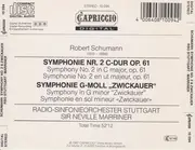 CD - Schumann - Symphonies No. 2 & Zwickauer'