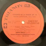 LP - Robert Schumann , Samson François , Paul Kletzki , Orchestre National De France - Concerto Pour Piano/Scenes D'Enfants