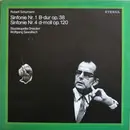 LP - Schumann - Sinfonie Nr. 1 B-dur Op. 38 / Sinfonie Nr. 4 D-moll Op. 120 - Black Label